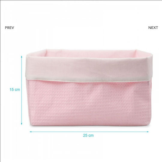 Kiokids Waffle Rectangle Rosa 1Stück