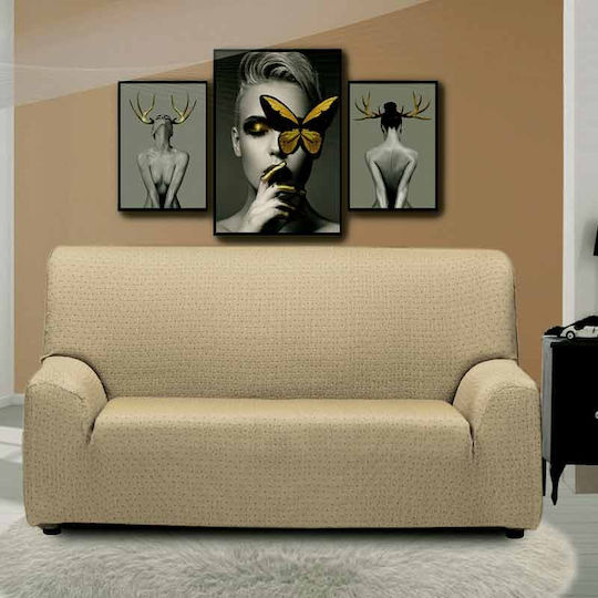 SB Home Sabrina Elastische Abdeckung für Sessel Cream 70x110cm 1Stück 03.00446