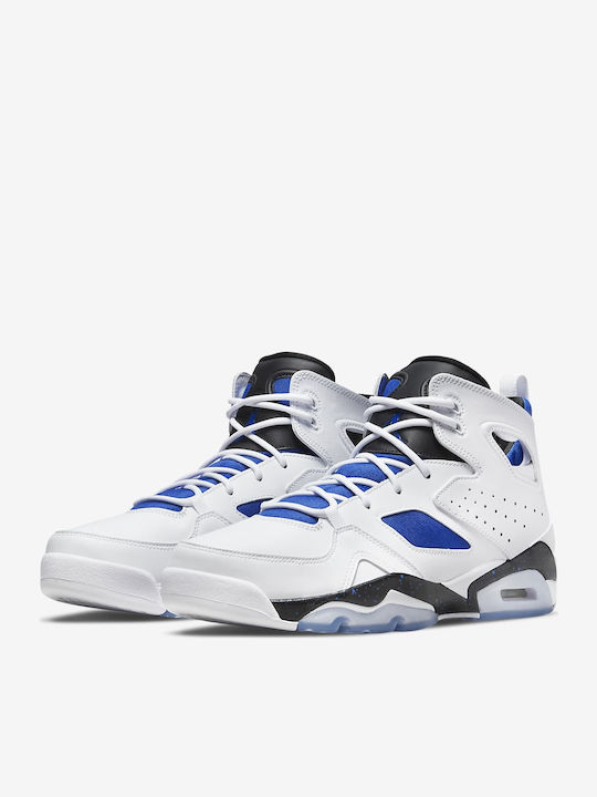 Jordan Flight Club 91 Ανδρικά Μποτάκια White / Hyper Royal / Black