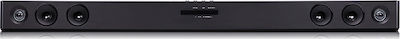 LG SJ3 Soundbar 300W 2.1 cu Subwoofer fără fir și Control la distanță Negru