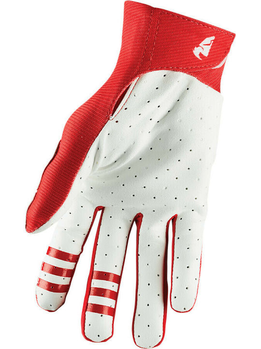 Thor Mx Agile Plus Summertime Μotocross Gloves Red