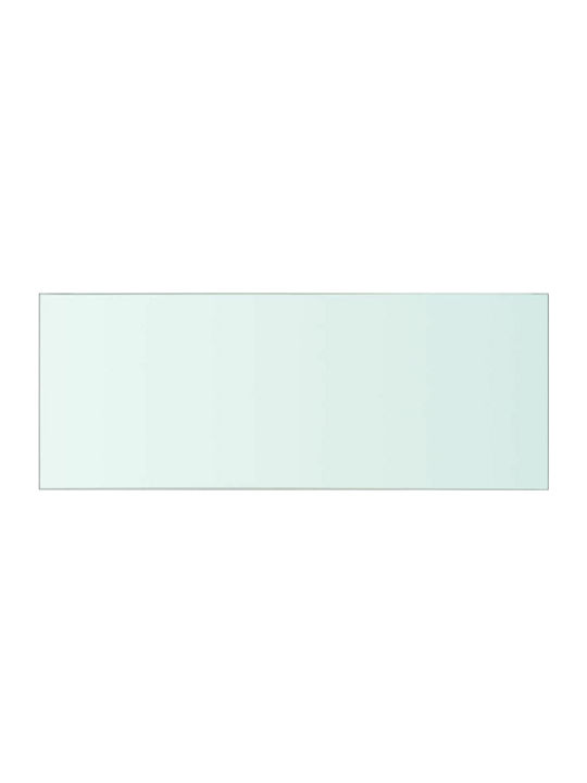 Ράφια Τοίχου Διάφανο (2τμχ) 40x15x0.8εκ.