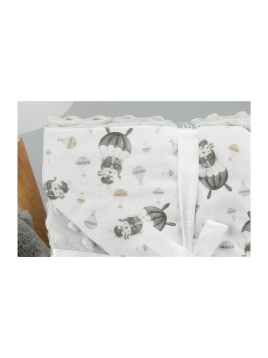 Interbaby Blanket Nursery Swaddling Blankets Paracaidista Gray 80x110cm