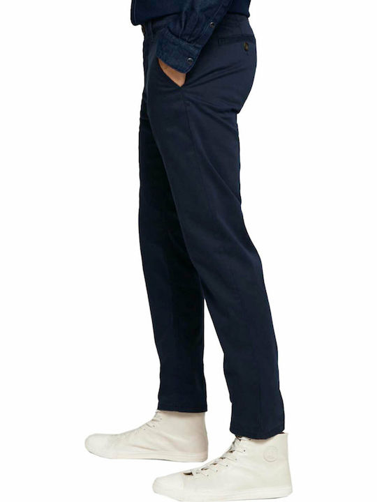 Travis Παντελόνι Chino Ελαστικό σε Slim Εφαρμογή Sky Captain Blue
