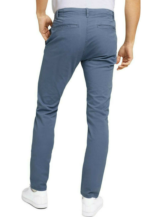 Tom Tailor Pantaloni pentru bărbați Chino cu Croială Normală Albastru deschis