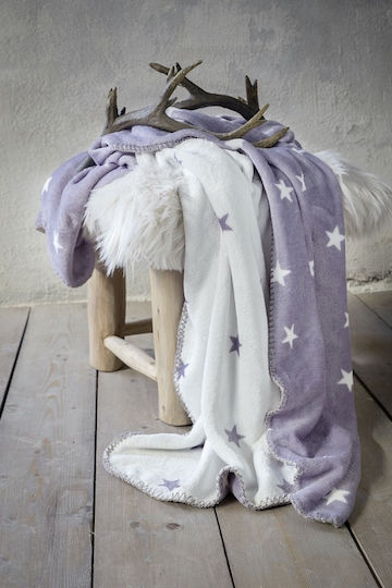 Nima Stilla Decke Fleece Übergröße 220x240cm Grau