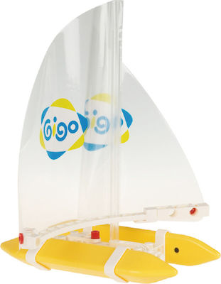 Gigo Plastic Construction Toy Sail Car Kid 8++ years