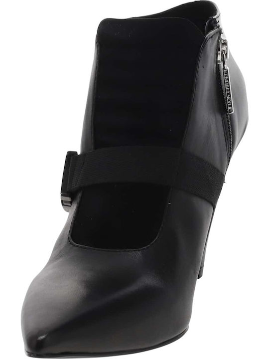 Delta Γυναικεία Μποτάκια Μαύρα