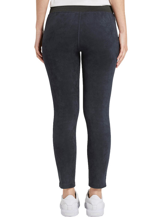 Frauen Lang Leggings Sky Captain Blue