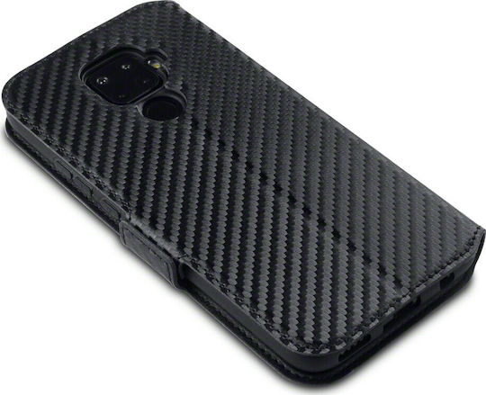 Terrapin Low Profile Book Δερματίνης Μαύρο (Huawei Mate 20 Lite)