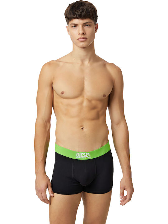 Diesel Herren Boxershorts Black / Blue 3Packung