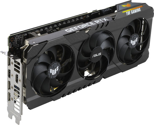 Asus GeForce RTX 3060 12GB GDDR6 TUF Gaming OC v2 Κάρτα Γραφικών