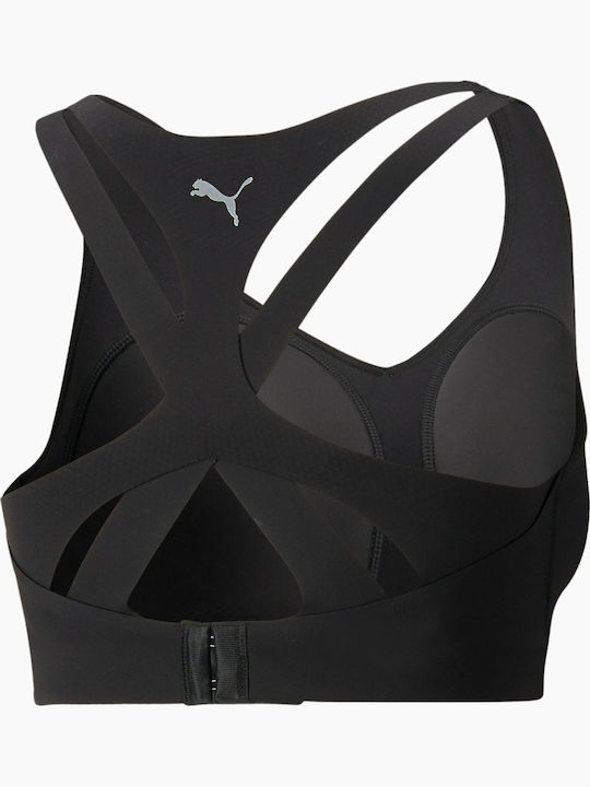 Femei Atletic Sutien sport Negru cu umplutură