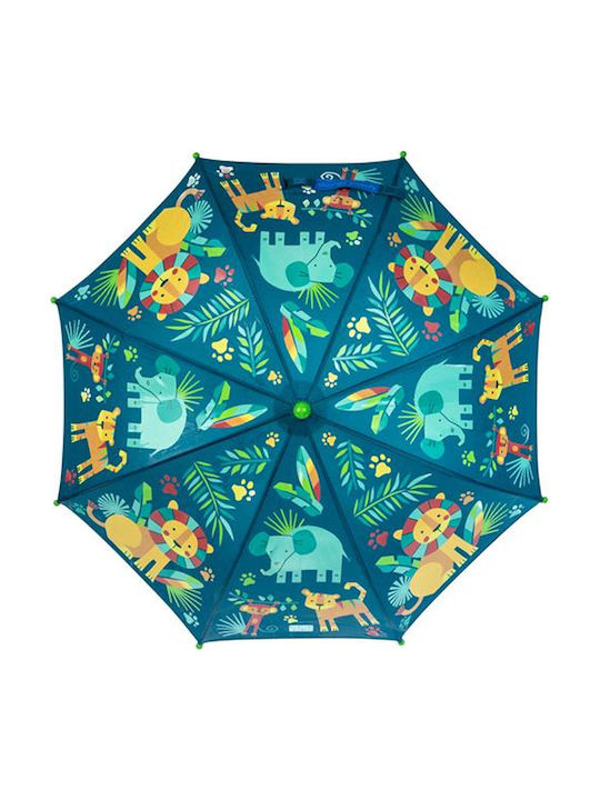 Stephen Joseph Kinderregenschirm Gebogener Handgriff Mehrfarbig 56cm