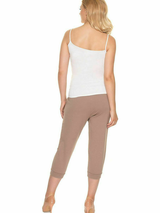 PeeKaBoo 0189 Maternity Sweatpants Cappuccino