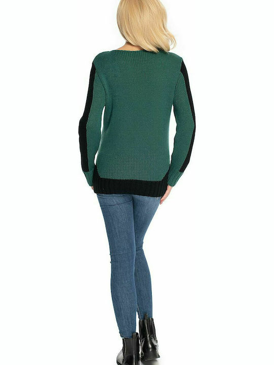 PeeKaBoo 70038 Maternity Sweater Forest Green