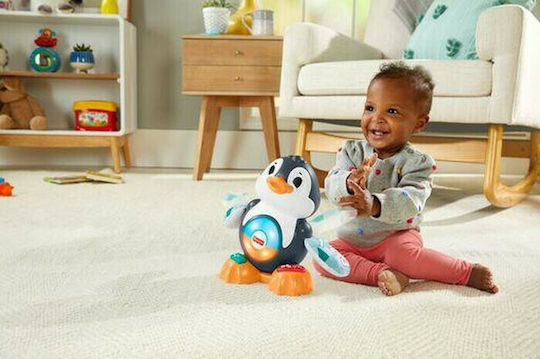 Fisher Price Animal Linkimals Penguin, o Zoiroulis with Music for 9++ Months