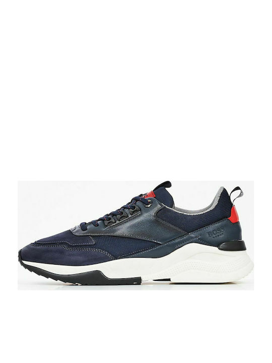Boss Shoes Ανδρικό Chunky Sneaker Blue Wolverine