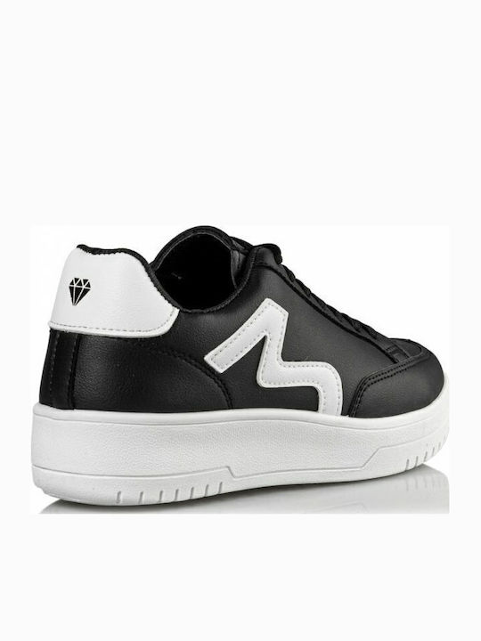 Coolio Damen Anatomisch Chunky Sneakers Schwarz