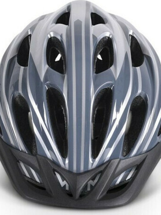 Byox Y02 Kids' Helmet for City Bike Gray with LED Light