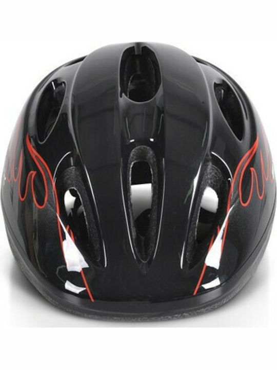 Byox Y03 Kids' Helmet for City Bike Black with LED Light