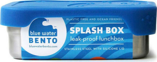 Ecolunchbox Splash Box Inox Blue 16.5x12.1cm Ecolunchbox Splash Box Inox Blue 16.5x12.1cm