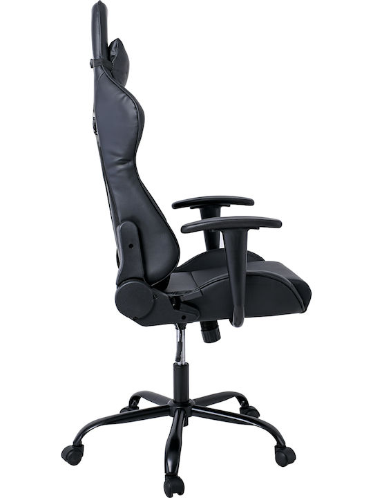 Woodwell BF8350 Καρέκλα Gaming Δερματίνης Μαύρη