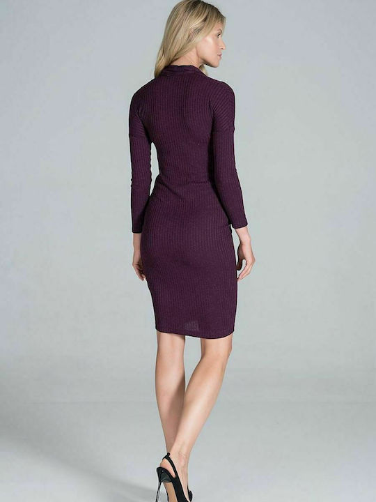 Figl M824 Mini Dress Violet 157518