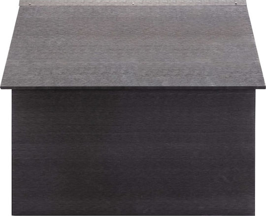 vidaXL Mower Shed Grey for lawn mower 80 x 80 x 70 cm made of WPC 149036