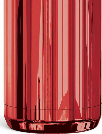 Quokka Steel Solid Bottle Thermos Stainless Steel BPA Free 510ml Red with Mouthpiece