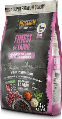 Belcando Finest GF Lamb Grain Free Dry Dog Food for Medium and Small Breeds with Lamb 4kg