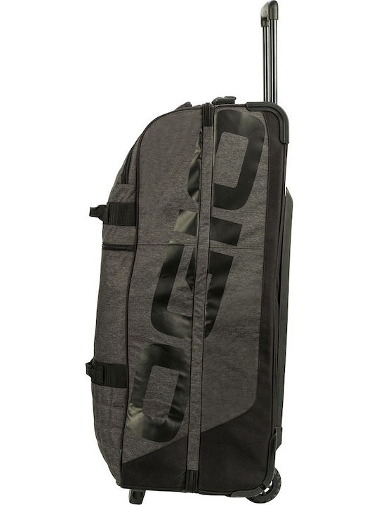 Ogio Trucker Dark Static Μεγάλη Βαλίτσα Ταξιδίου Σκληρή Καφέ με 2 Ρόδες Ύψους 85εκ.