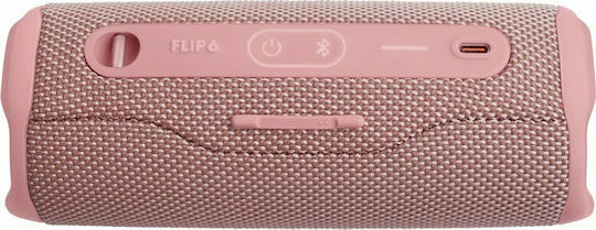 JBL Flip 6 Waterproof Bluetooth Speaker 30W with Battery Life up to 12 hours Pink