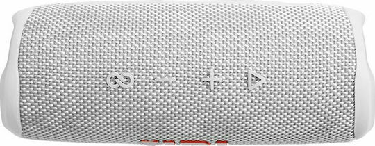 JBL Flip 6 Waterproof Bluetooth Speaker 30W with Battery Life up to 12 hours White