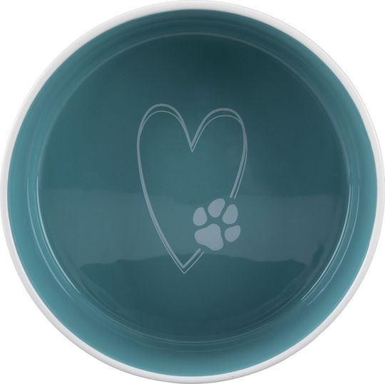 Trixie Pet's Home Κεραμικό Μπολ Φαγητού & Νερού για Σκύλο & Γάτα 300ml 12εκ.
