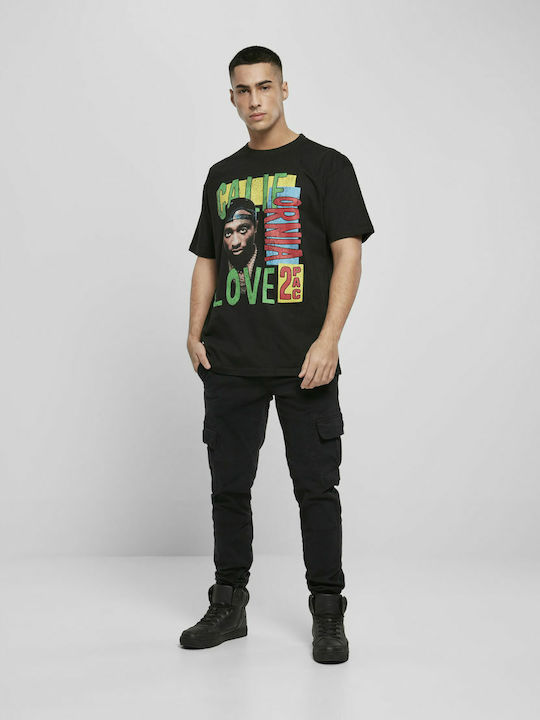 California Love Retro T-shirt Μαύρο