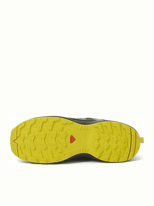 Xa Pro V8 Waterproof Kids Sports Shoes Running with Laces Yellow