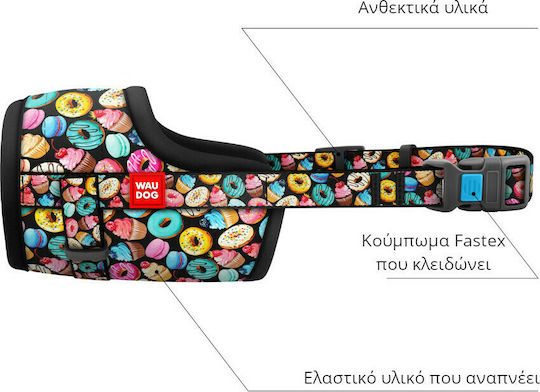 WauDog Cu Material Elastic Nr.4 35-43cm