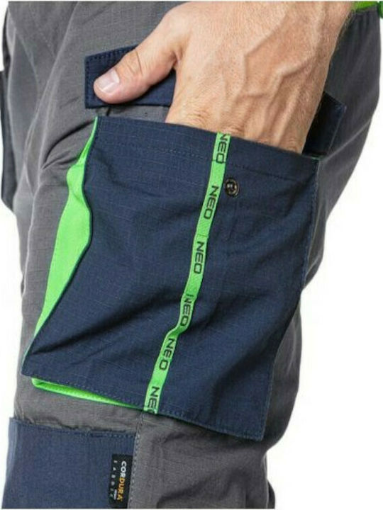Neo Tools Work Trousers Gray made of Cotton