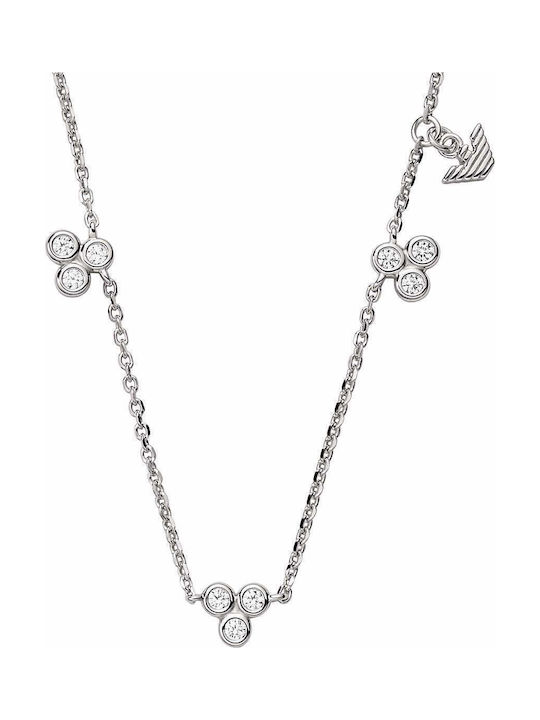 Emporio Armani Necklace from Silver with Zircon