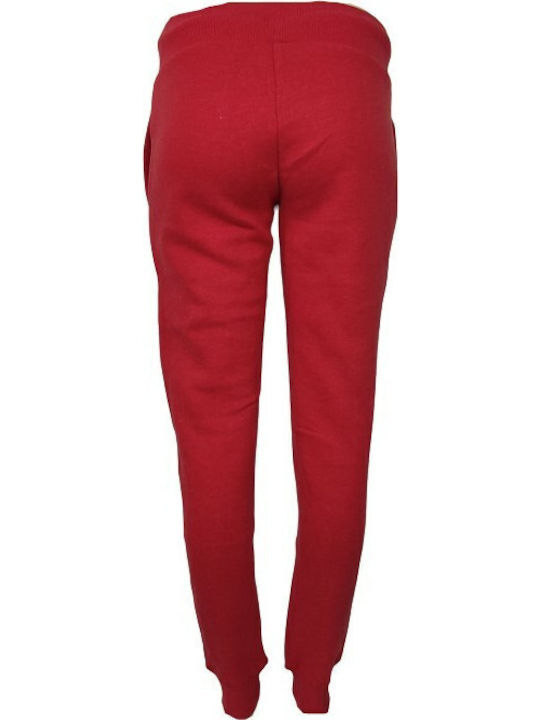 VINTAGE LOGO Jogginghose Jogger Rot