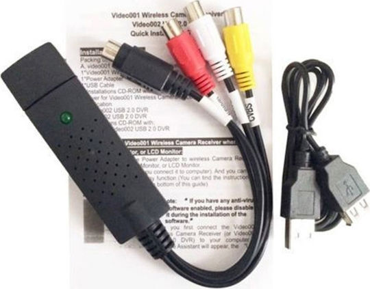 Technaxx TX-20 Video Capture for Laptop / PC USB-A