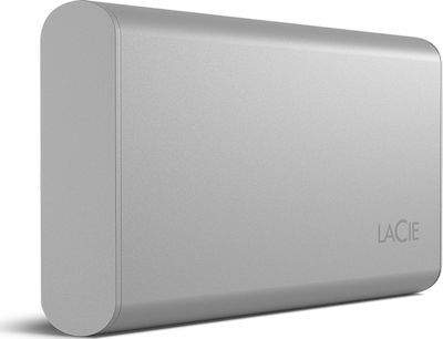 Lacie Portable SSD v2 USB-C 500GB Silver