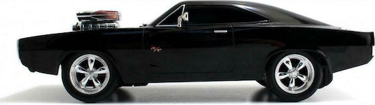 Jada Toys Fast & Furious 1970 Dodge Charger Τηλεκατευθυνόμενο Αυτοκίνητο Μαύρο