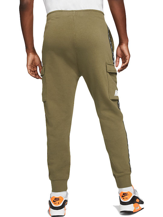 Nike Sportswear Men's Fleece Sweatpants with Rubber Gold