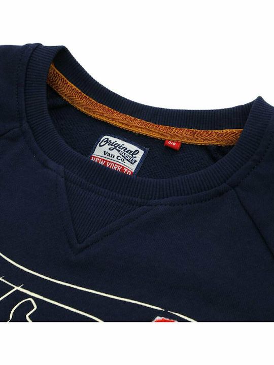 Kinder-Sweatshirt Marineblau