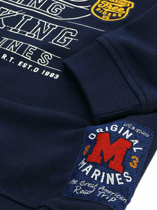 Kinder-Sweatshirt Marineblau