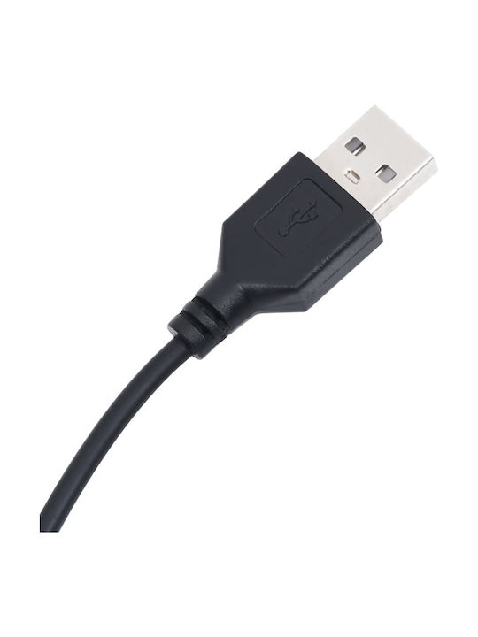 TV-Ständer mit LED-Beleuchtung Schwarz M120xT35xH40cm