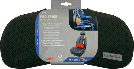 Lampa Pro Spine Autokissen Sitzkissen 43x18x9cm in Schwarz Farbe