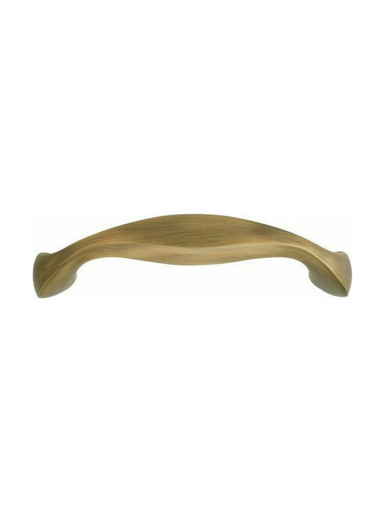 Zogometal Handle Front Door 342 342 240mm with Rosette Bronze